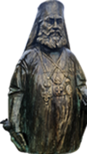 Statuia Sfântului Cuvios Antipa de la Calapodești